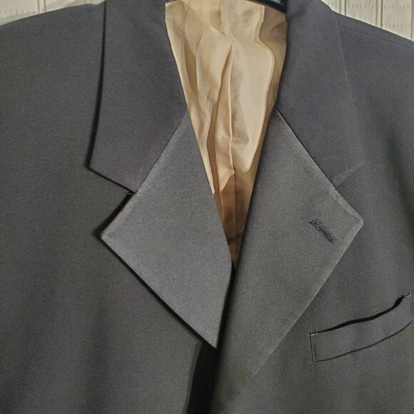 CHAPS RALPH LAUREN TUXIDO BLACK LONG SLEEVE SIZE 41R - Picture 2 of 6